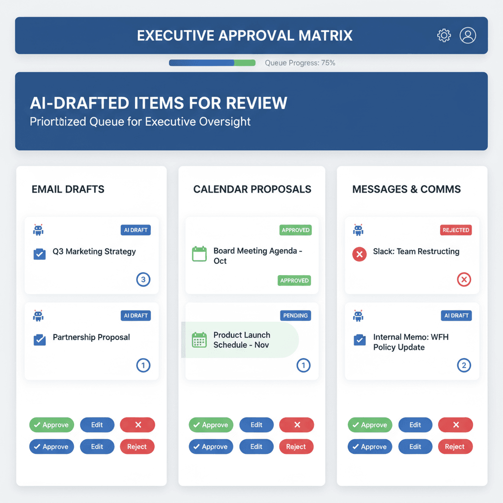 Approval Workflows for Executives: AI Keeps You in Control