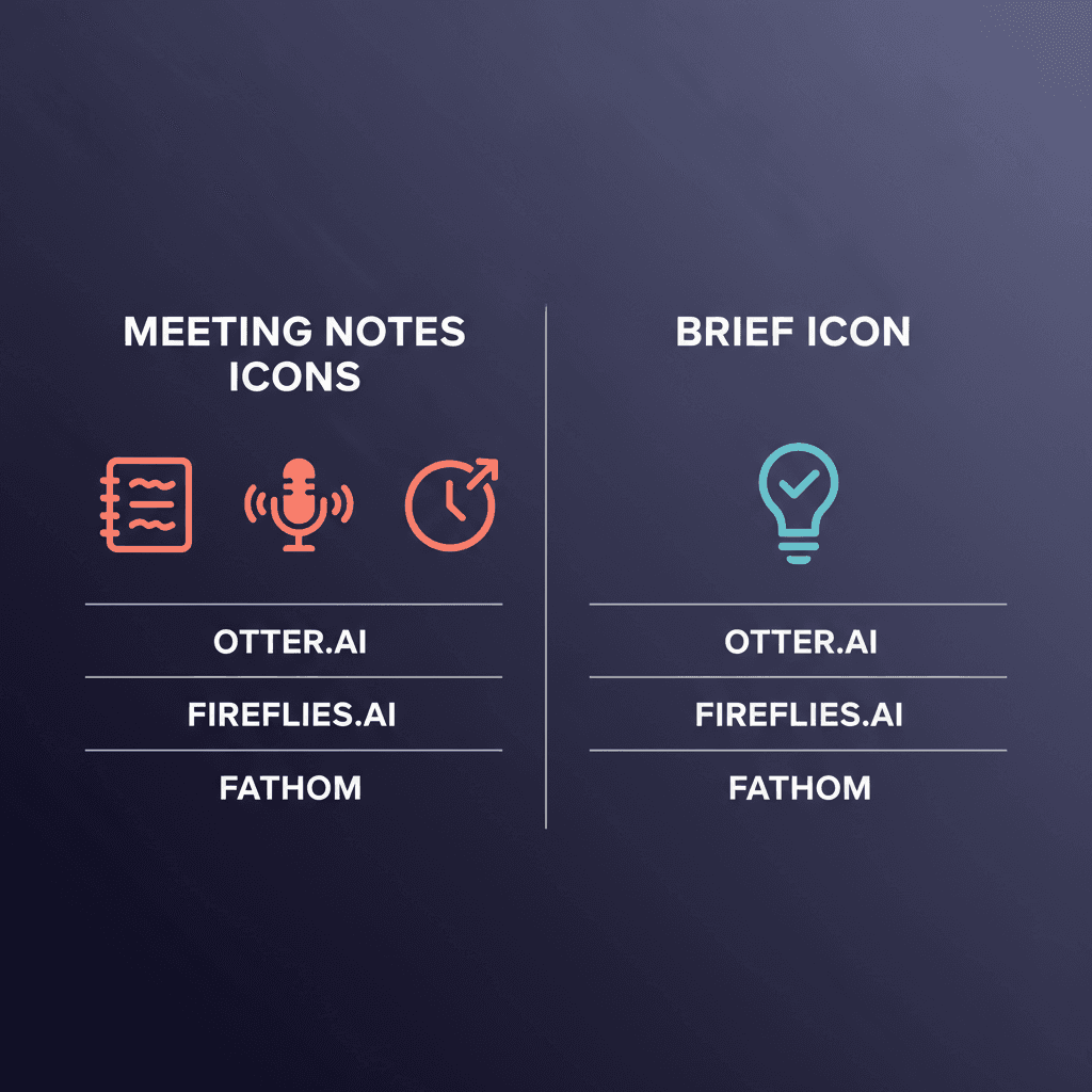 Best AI Meeting Notes Tools 2026 for Executives: Otter, Fireflies, Fathom, tl;dv, and Fellow