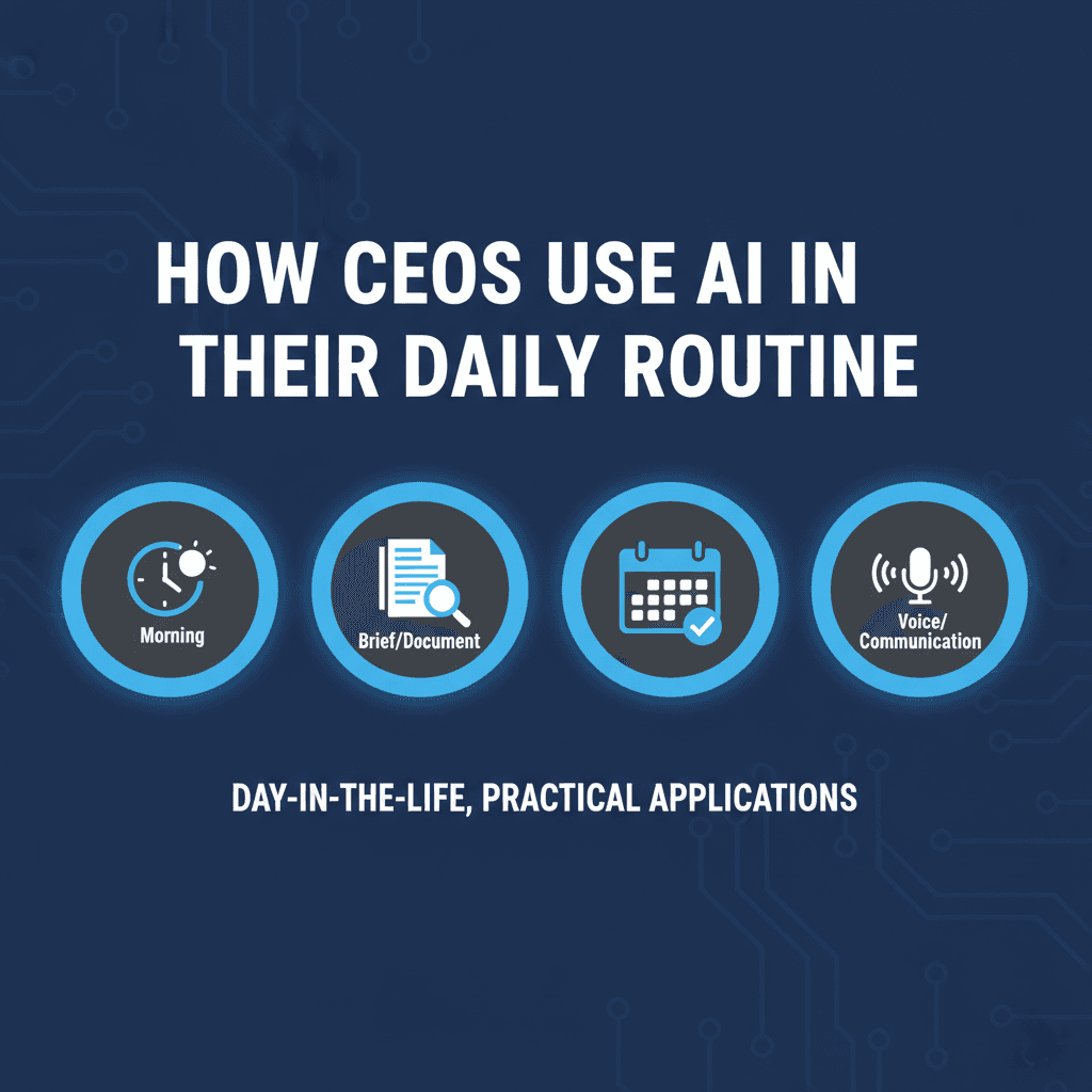 CEO Daily Routine with AI: Morning Briefs, Triage, Prep (2026)