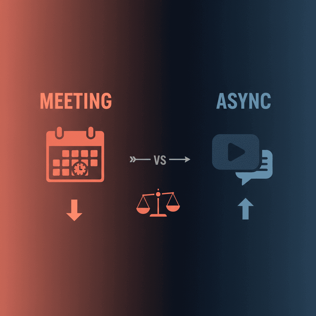 When to Convert Meetings to Async (And How an AI Assistant Helps)