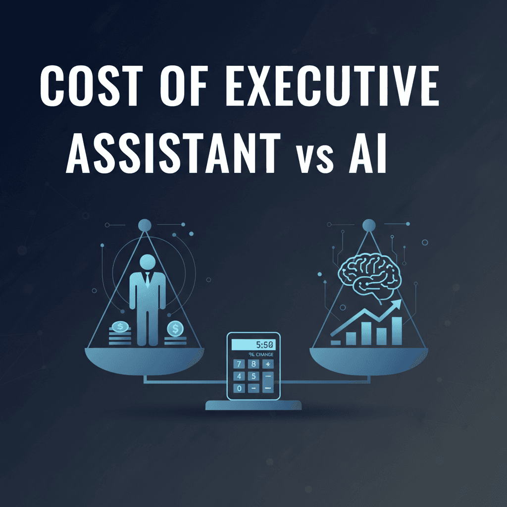 Executive Assistant Cost vs AI: Full Comparison 2026