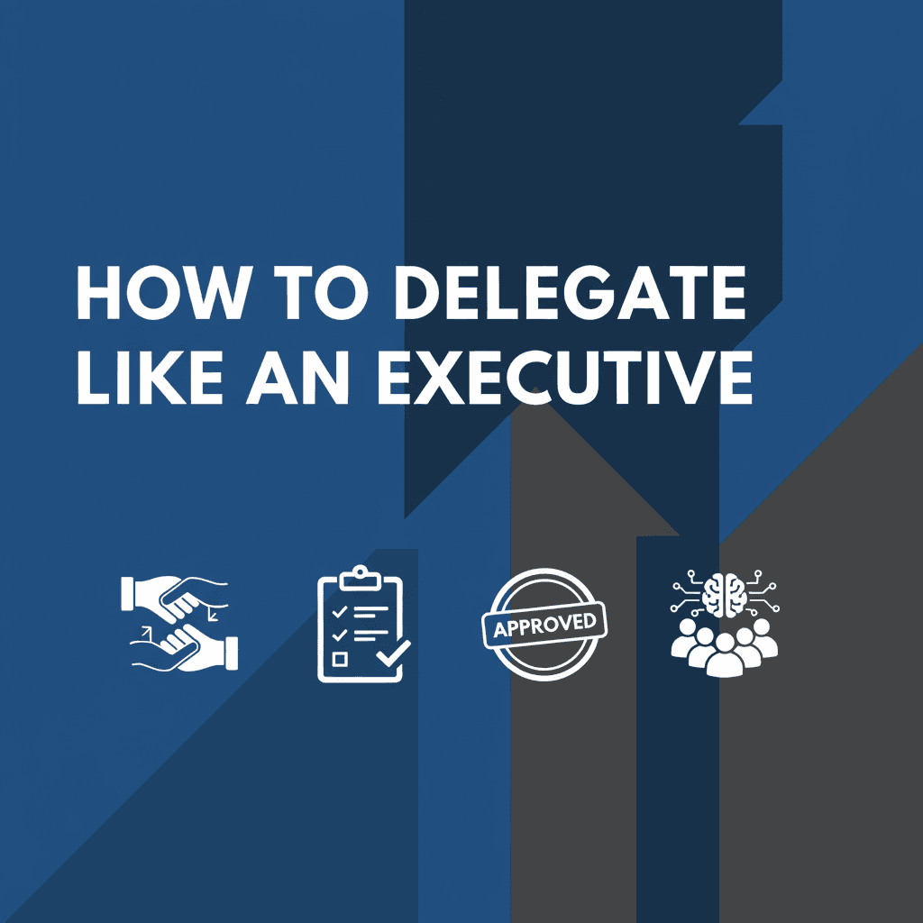 Delegate Like an Executive (With or Without AI Assistant)
