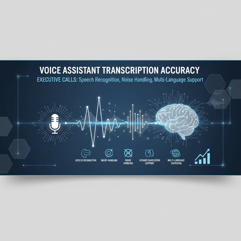 Voice Assistant for Executives: AI Transcribes & Extracts Actions