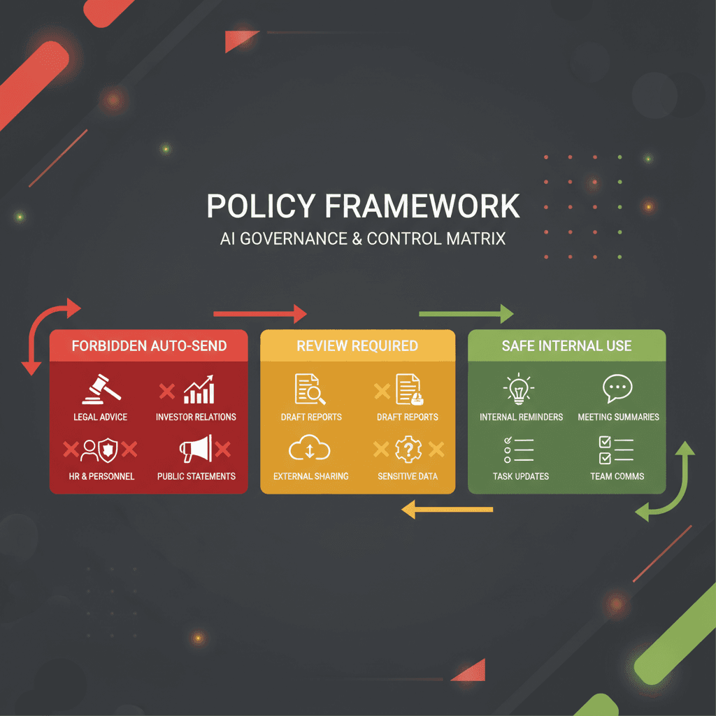 What an AI Executive Assistant Should Never Auto-Send