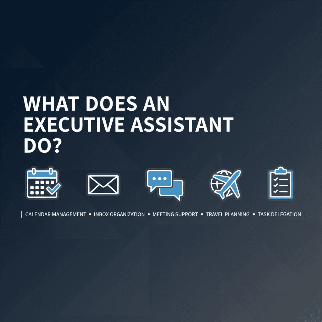 What Does an Executive Assistant Do? How AI Does the Same